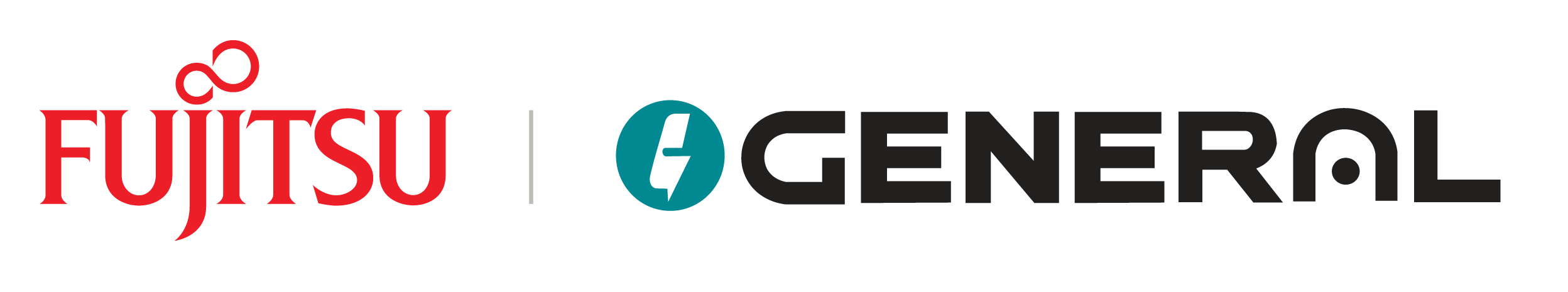 FUJITSU GENERAL co-brand logo
